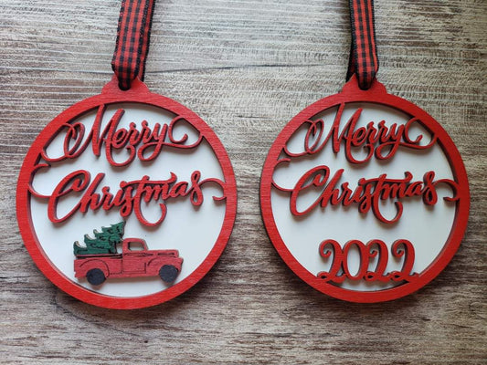 Merry Christmas Ornament
