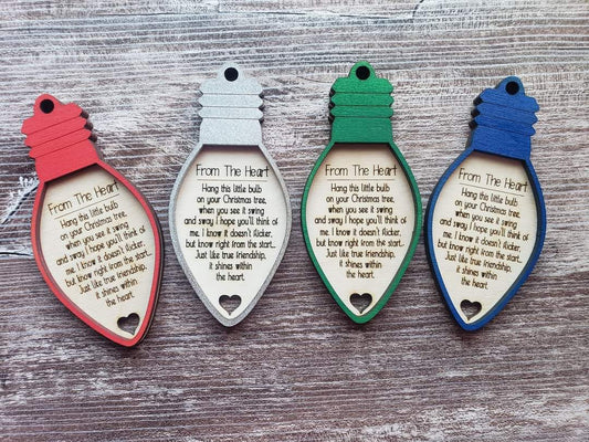 From the Heart Christmas Ornament