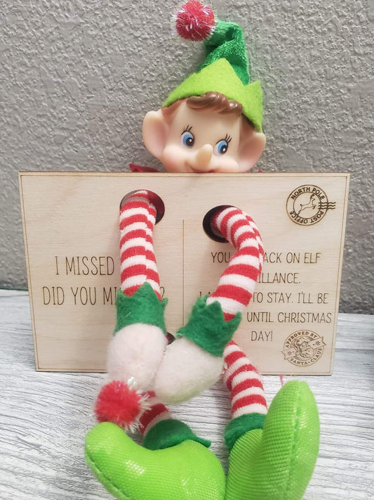 Elf postcard