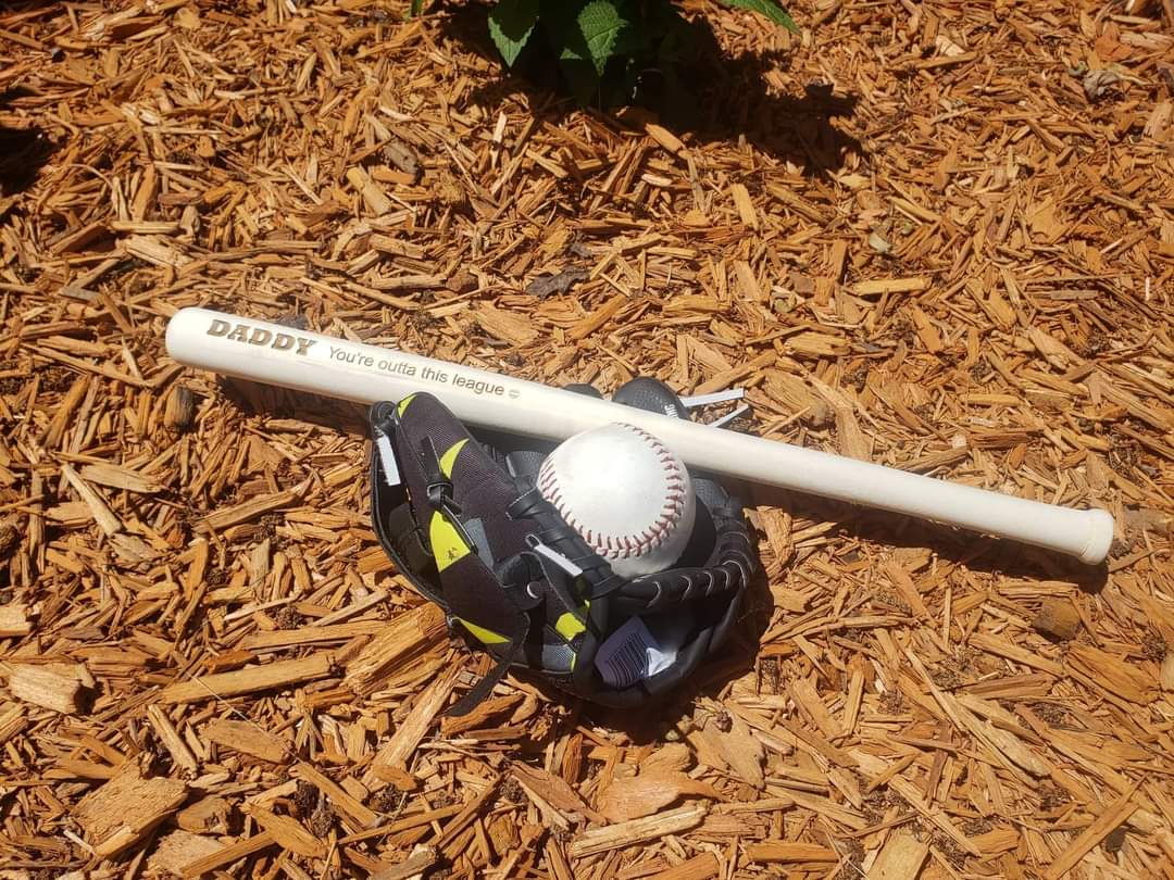 Baseball bat decor Personalized