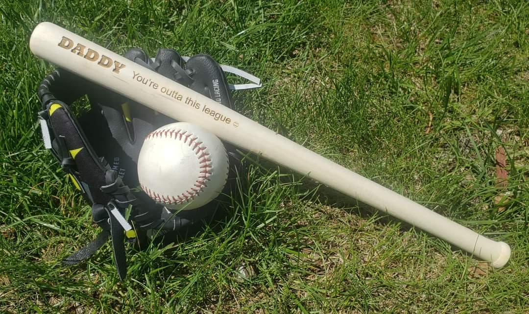 Baseball bat decor Personalized