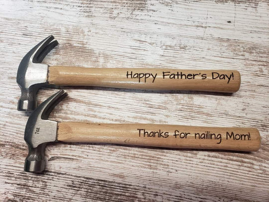 Hammer for Father's Day Personalized