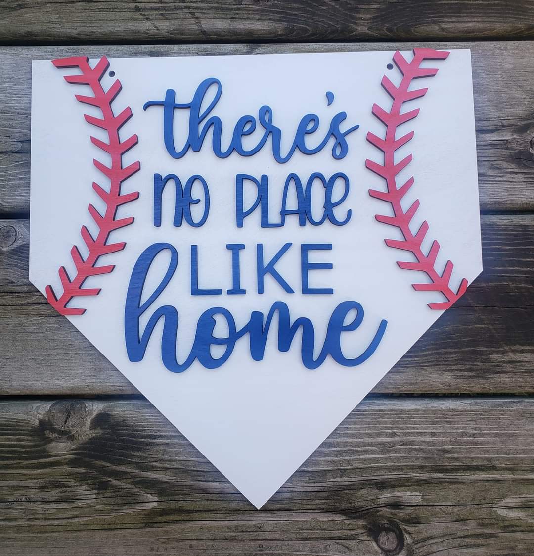 There's No Place like home Sign Multiple Sizes