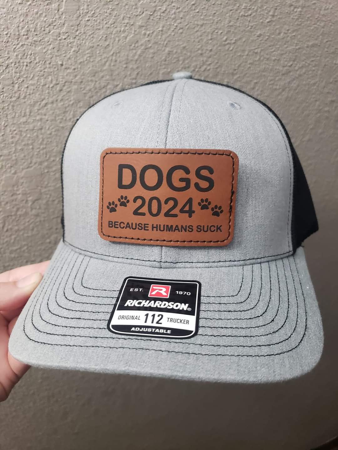 Richardson Hats Dogs 2024 Fuck around and find out We the People