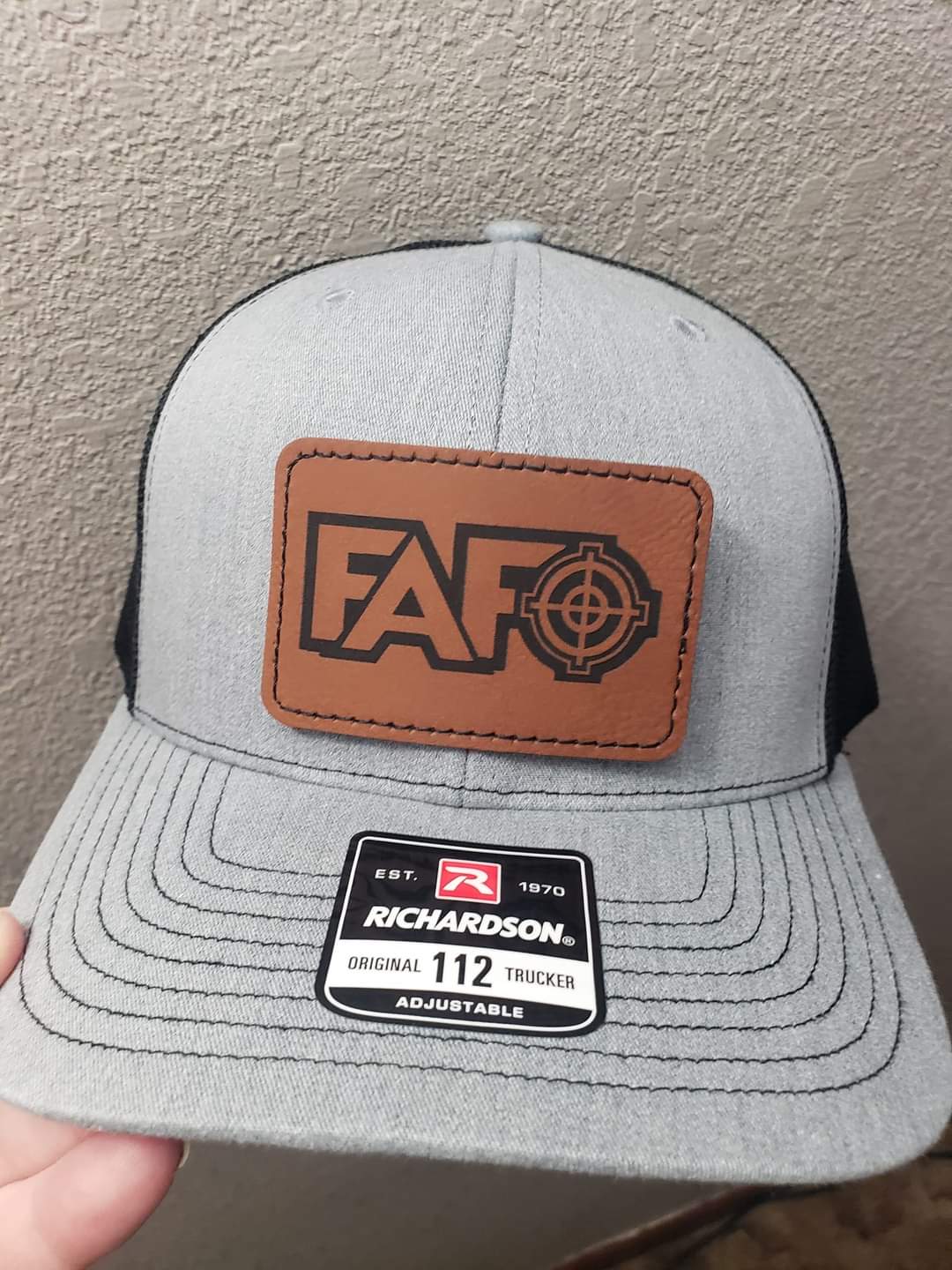 Richardson Hats Dogs 2024 Fuck around and find out We the People