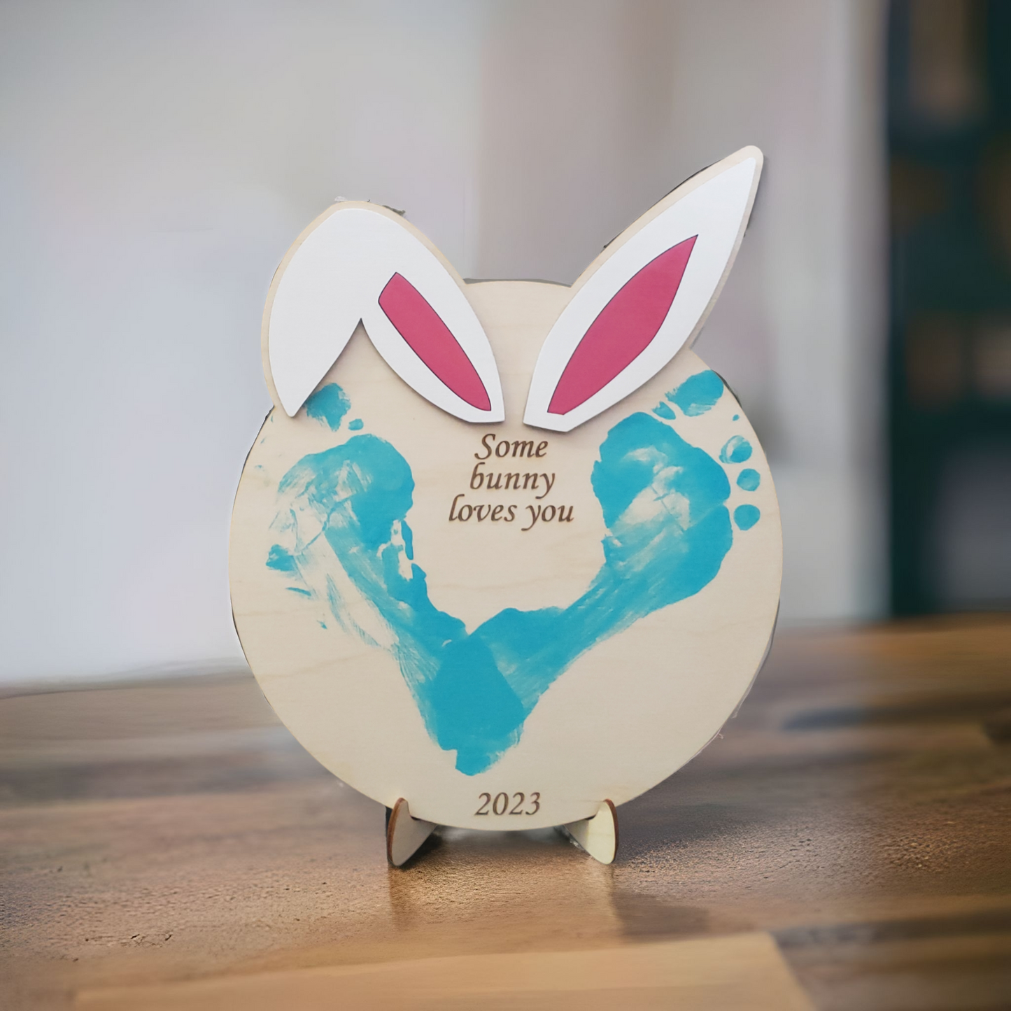 Some Bunny Loves You Personalized Sign