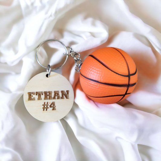 Sports Ball Keychains Personalized