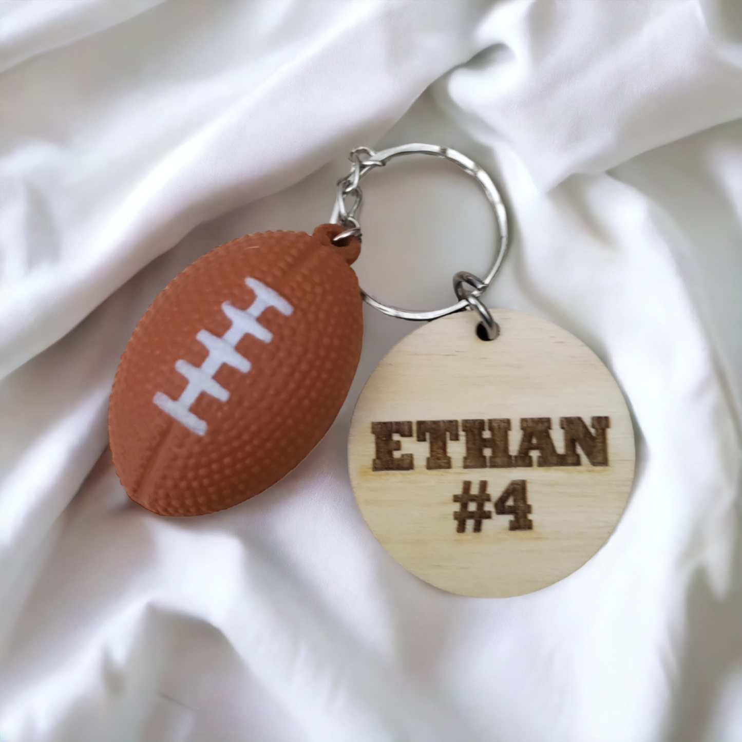 Sports Ball Keychains Personalized