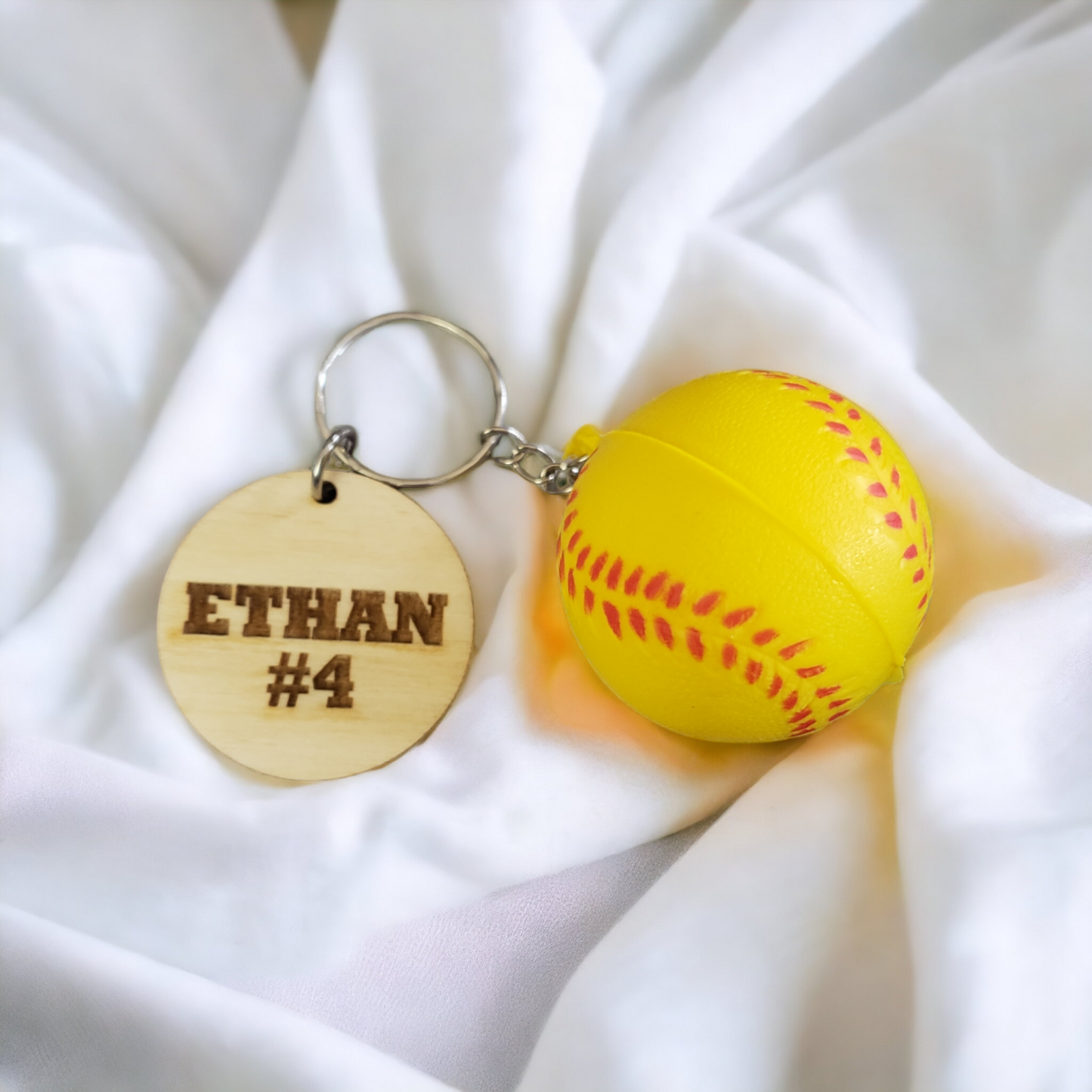 Sports Ball Keychains Personalized