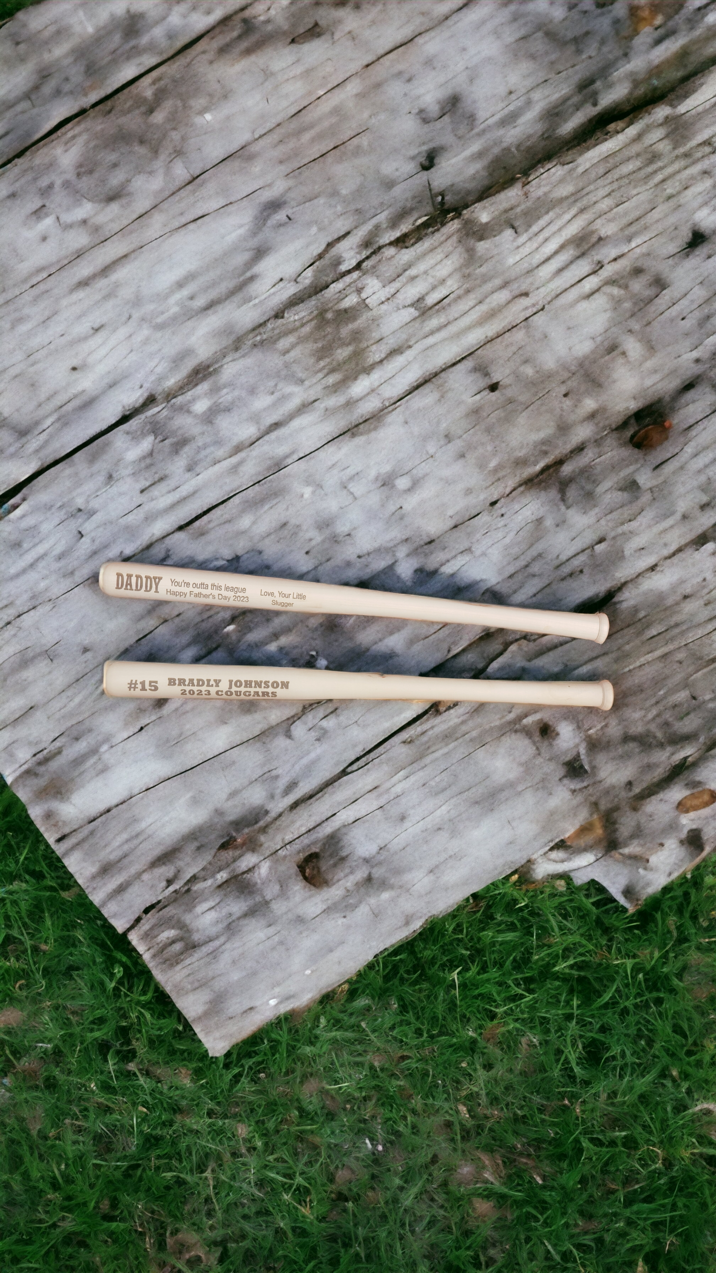 Baseball bat decor Personalized