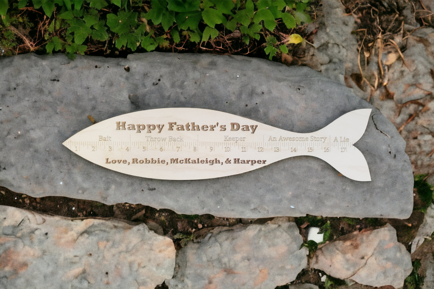 Fish Ruler Personalized