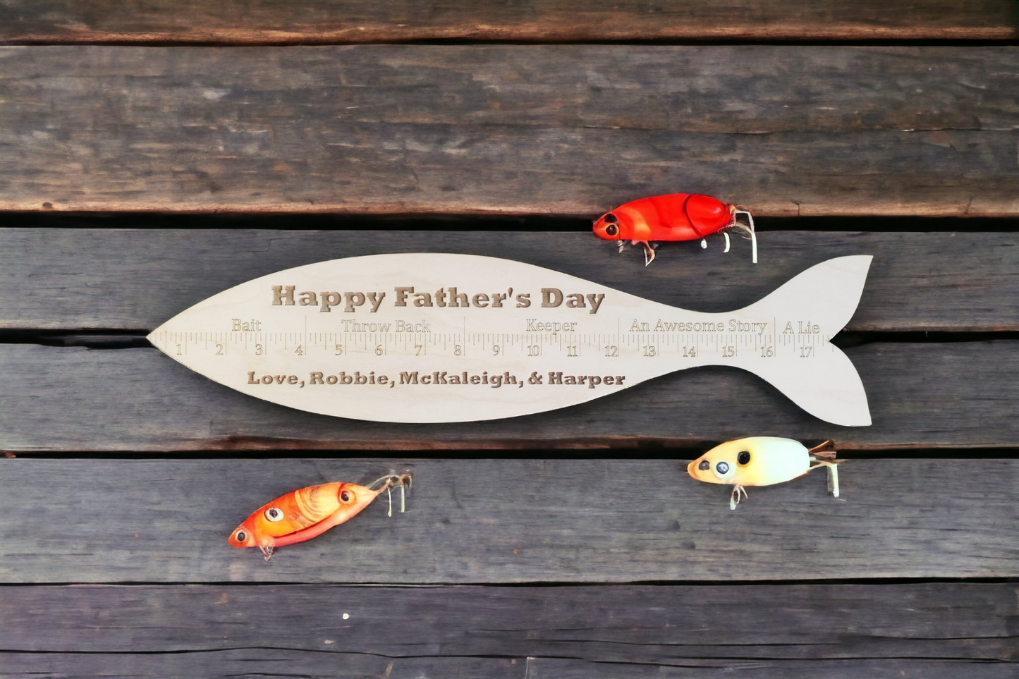 Fish Ruler Personalized