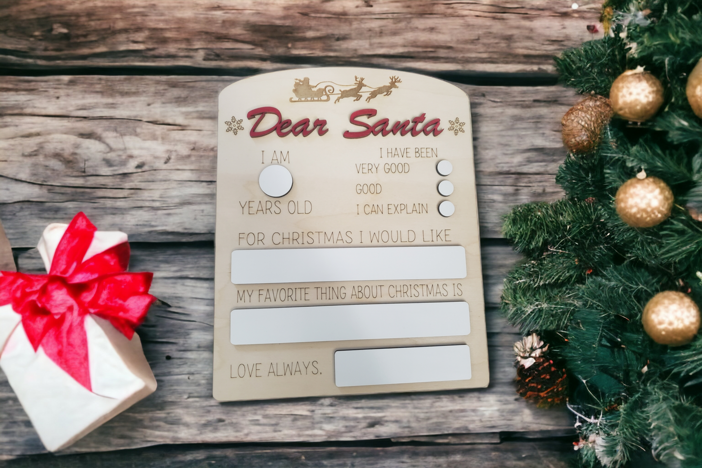 Dear Santa Board