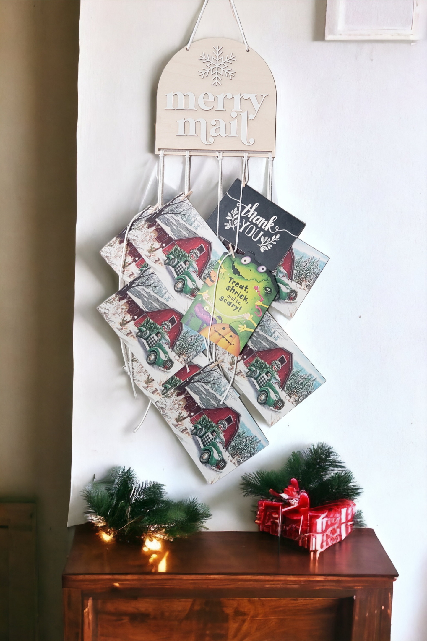 Merry Mail Card Holder