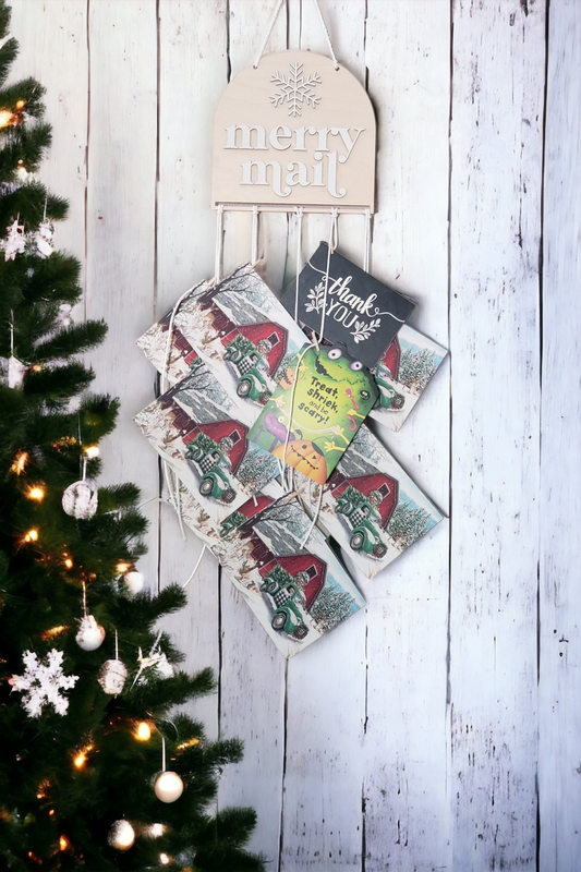 Merry Mail Card Holder