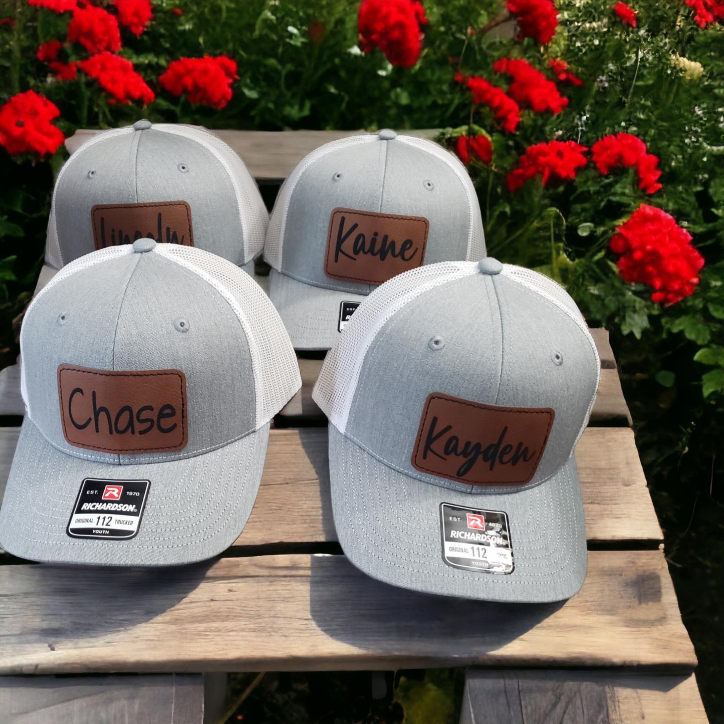Youth Richardson 112 Hats with Patch Personalized
