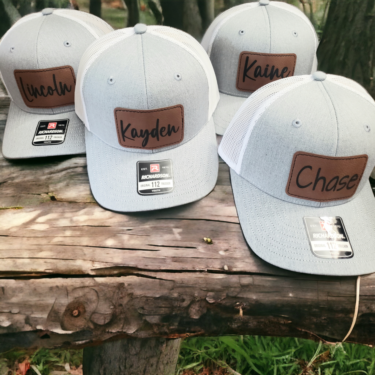 Youth Richardson 112 Hats with Patch Personalized