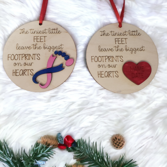 Infant Loss Baby Memorial Christmas Ornaments