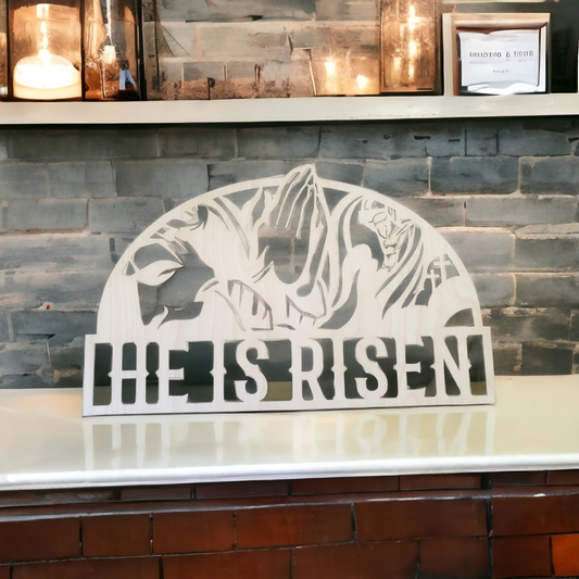 HE IS RISEN Sign