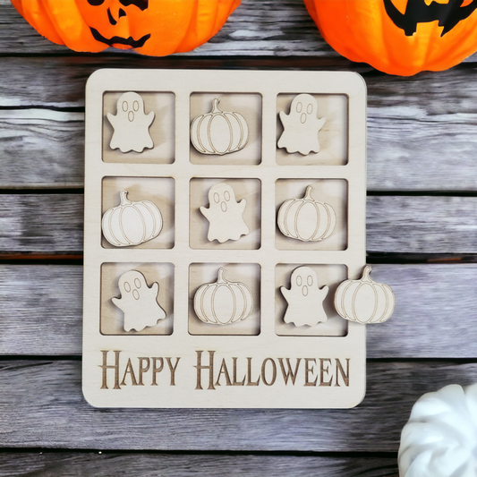 Happy Halloween Tic Tac Toe