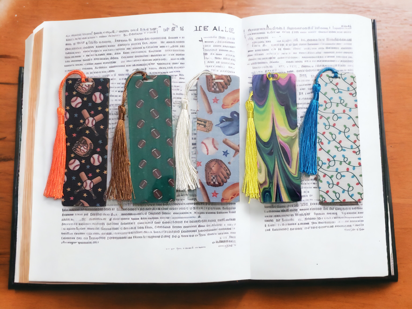 Flexible thin bookmarks