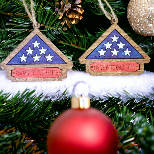 Flag Christmas Ornaments