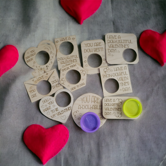 Valentine's play doh