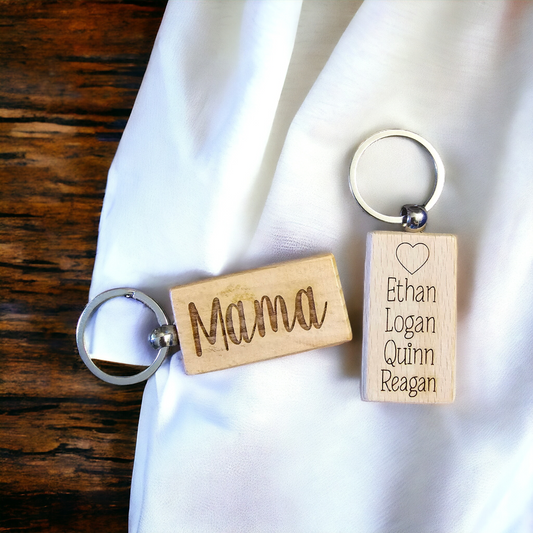 Mama Personalized Keychains