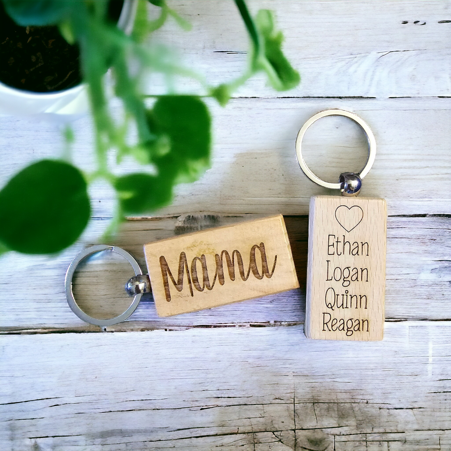 Mama Personalized Keychains