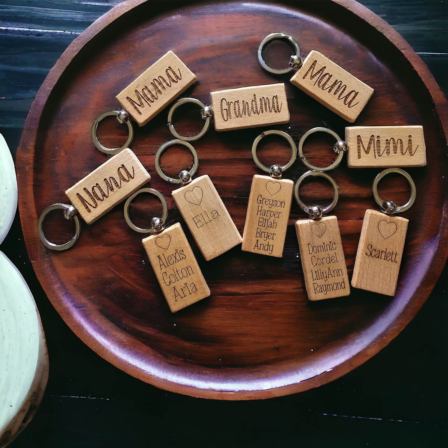 Mama Personalized Keychains