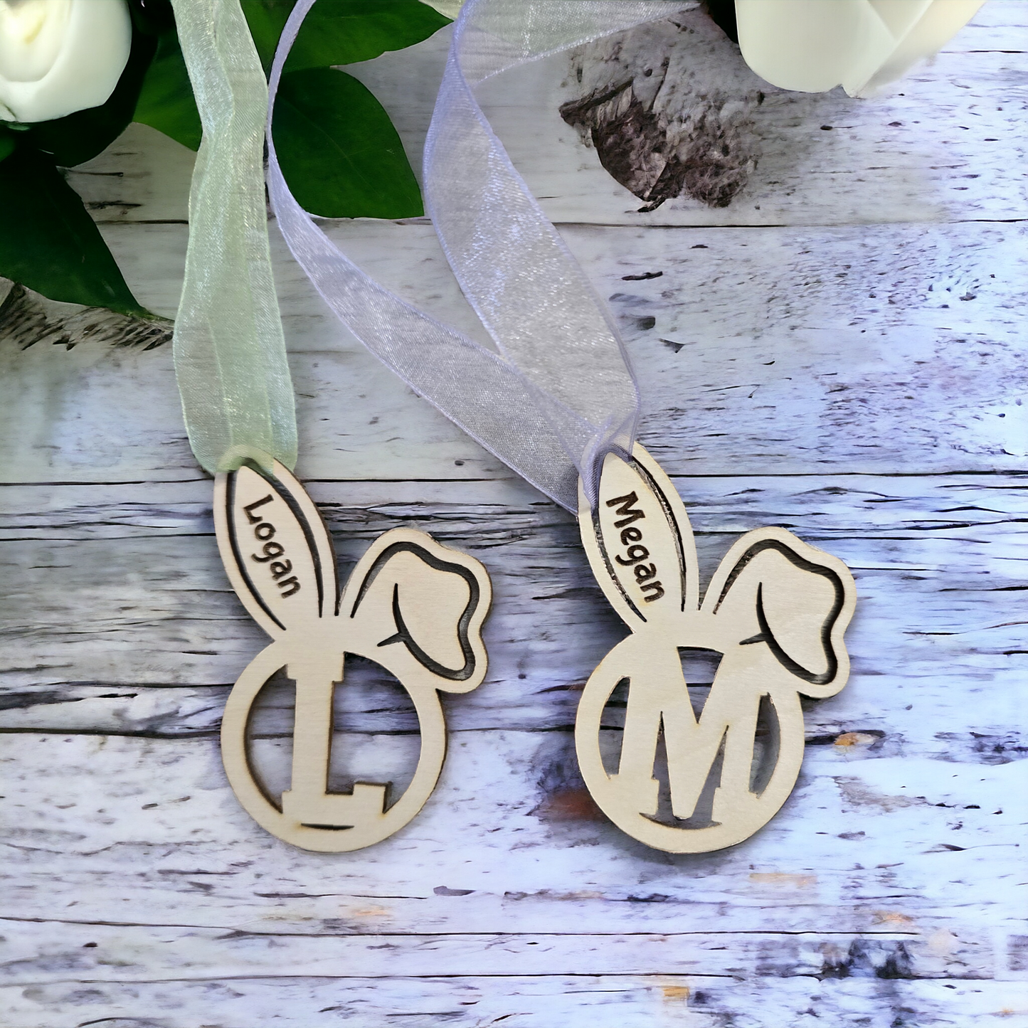 Easter basket ears tags Personalized