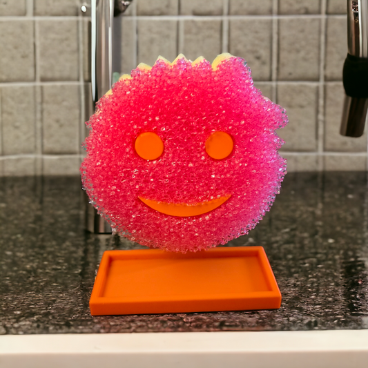 Scrub Mommy Daddy holder 3d