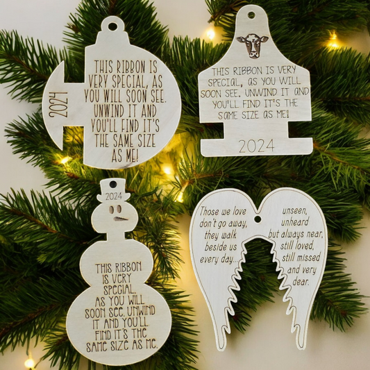 Height Ornaments and angel wing