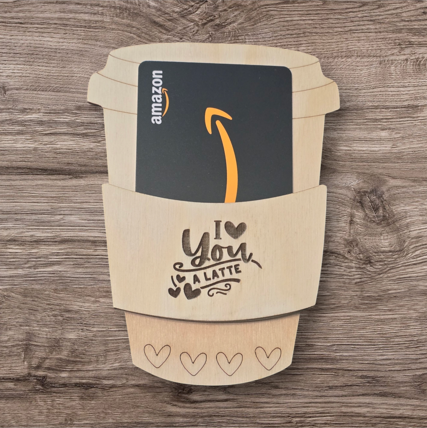 Teacher Coffee Cup gift card holder