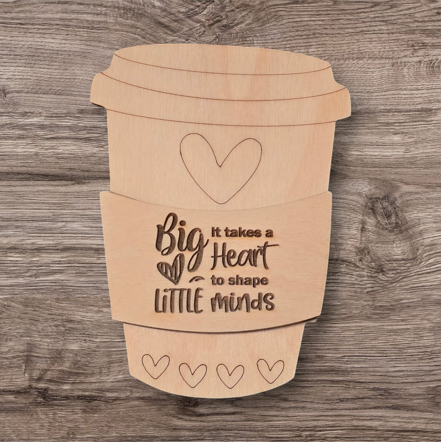 Teacher Coffee Cup gift card holder