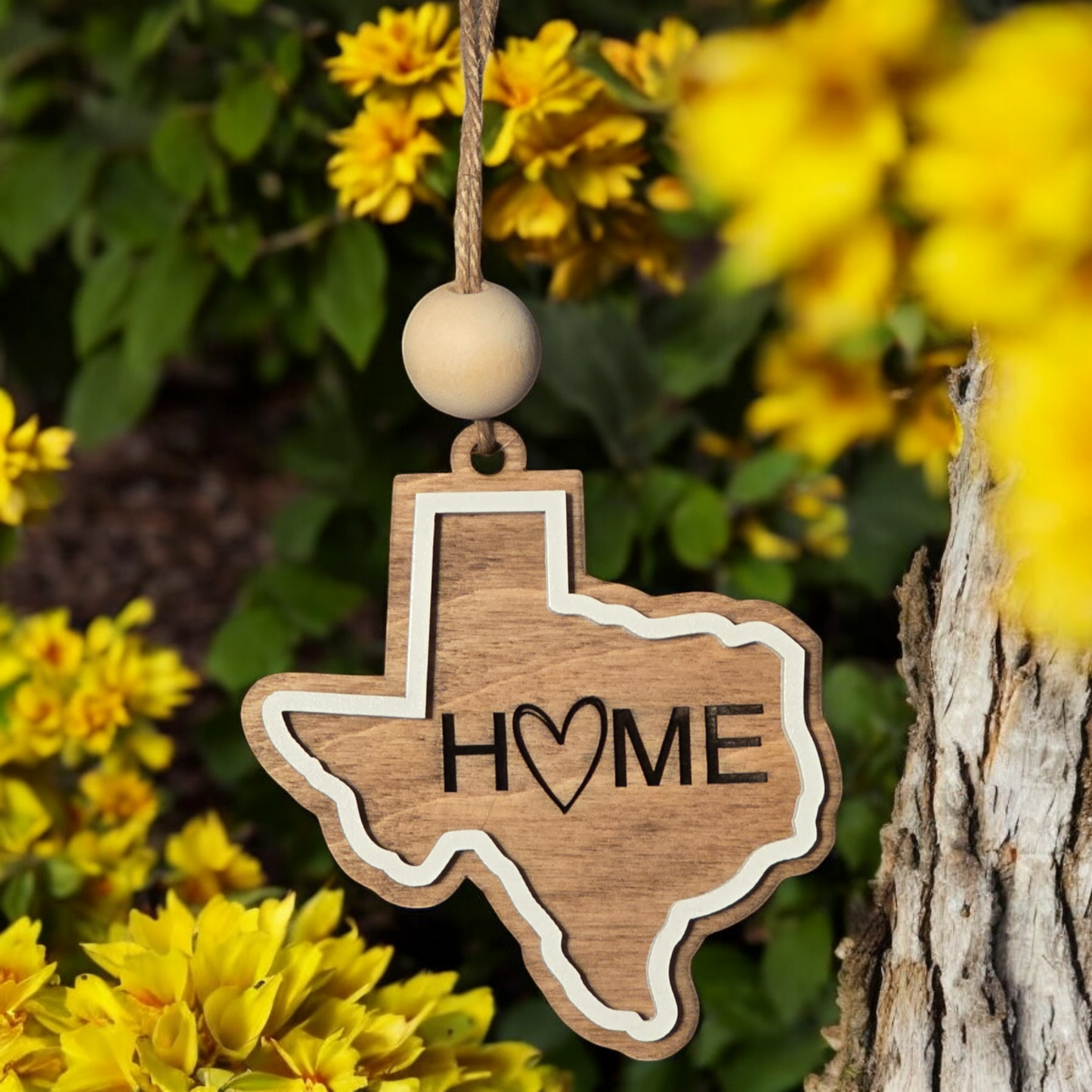 Home State Christmas Ornament Personalized