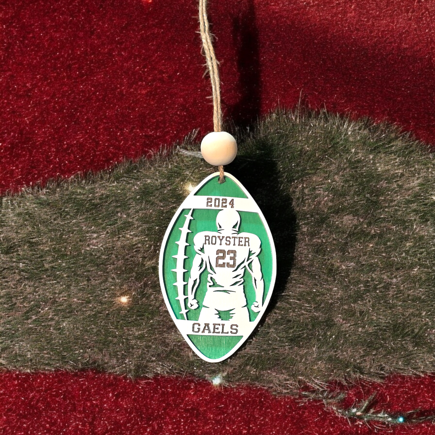Sports Christmas Ornaments Personalized