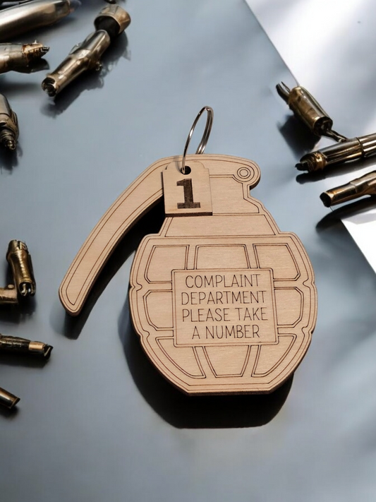Complaint department please take a number