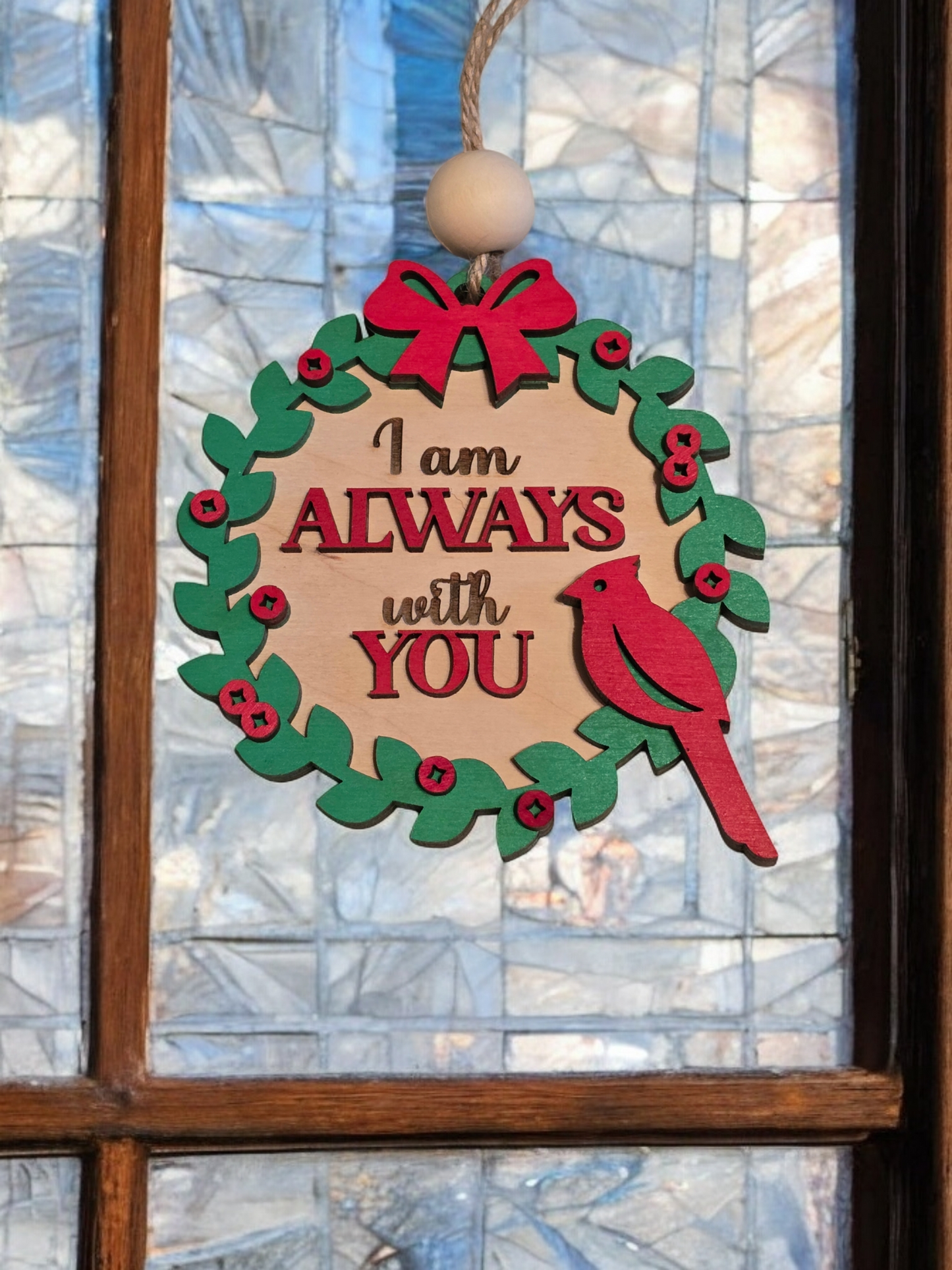 Cardinal Memorial Christmas Ornaments