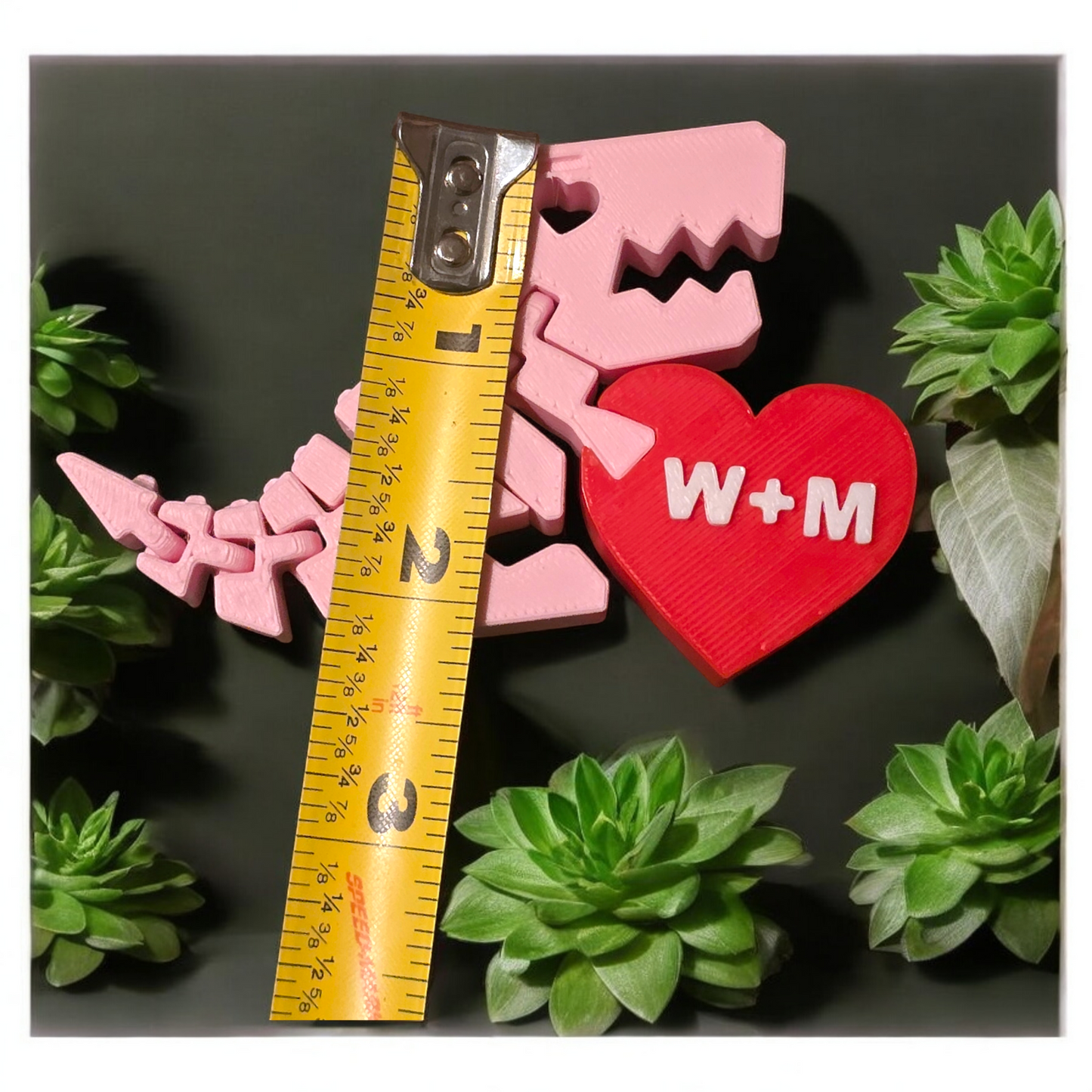 Personalized Valentines Dinosaurs