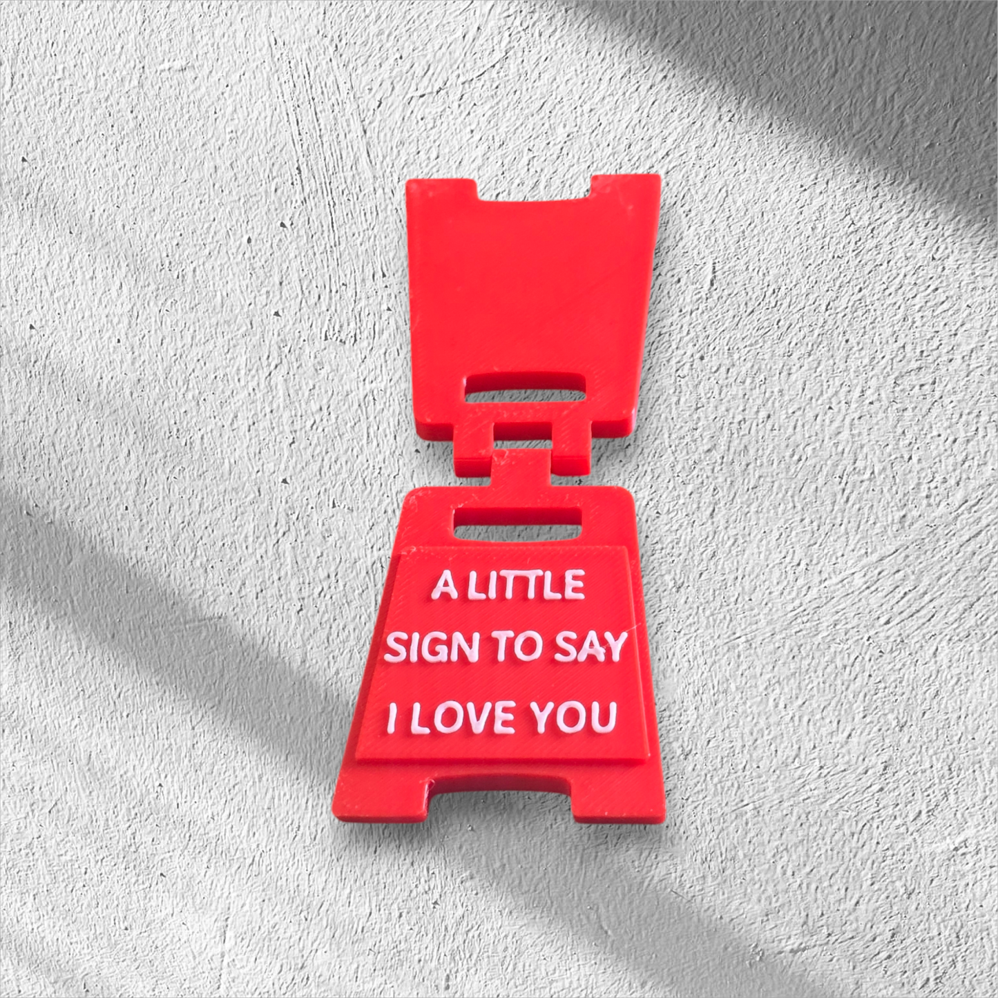 A little sign to say I love you