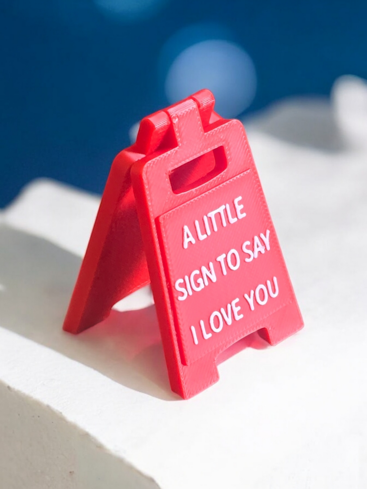 A little sign to say I love you