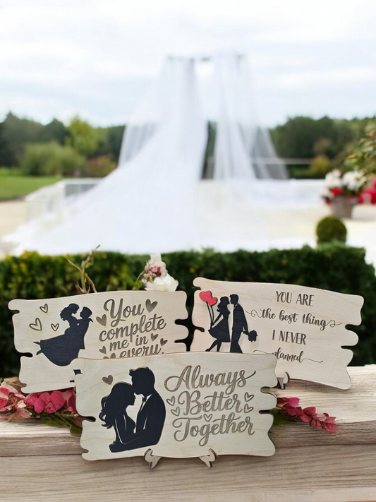 Valentine's Day Couple Signs