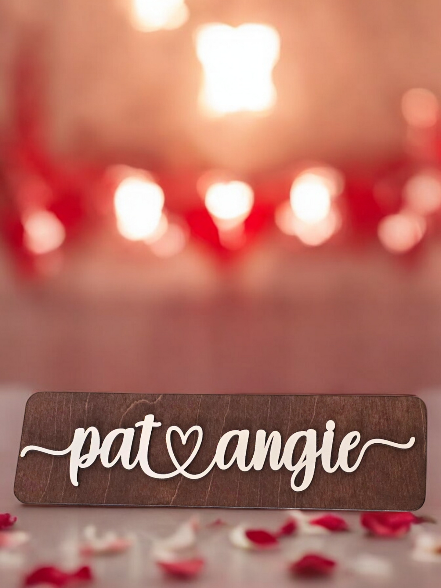 Couples Heart Sign Personalized