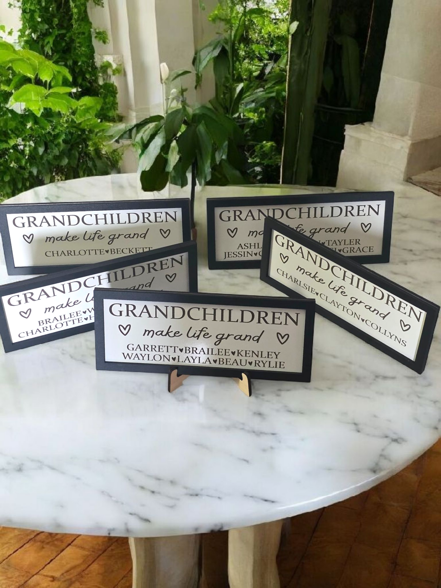 Grandchildren make life grand personalized