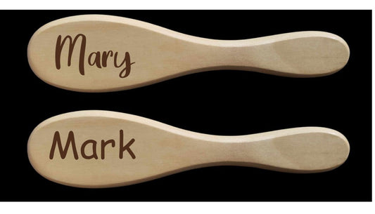 Baby Hair brush personalized