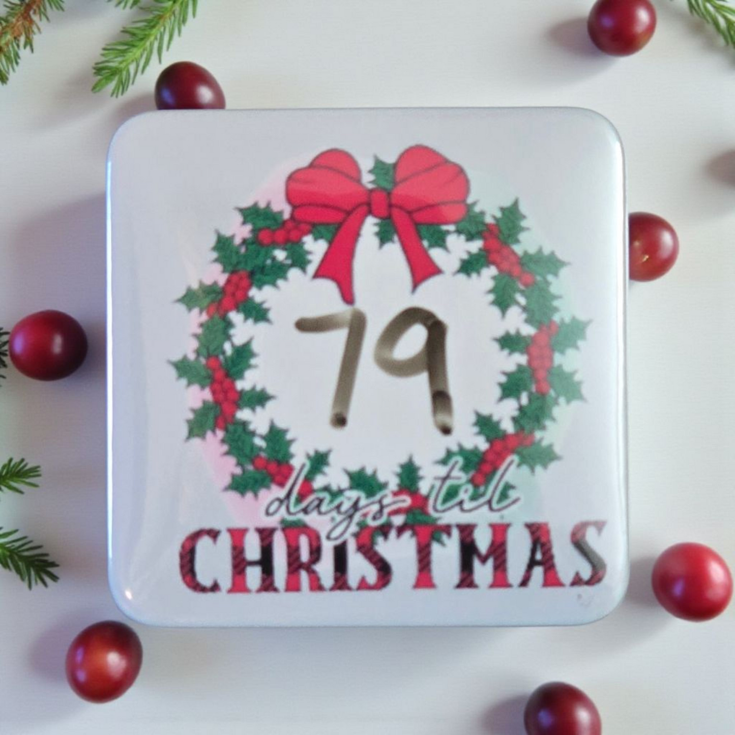 Days til Christmas dry erase magnet
