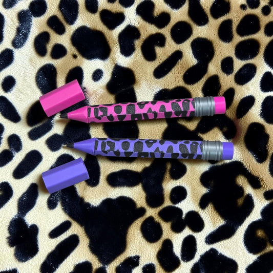 3D printed Leopard pen