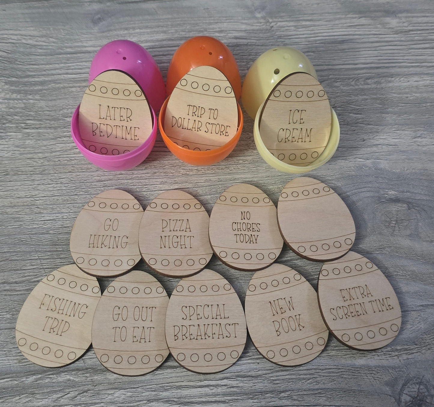 Easter Egg Tokens Personalized