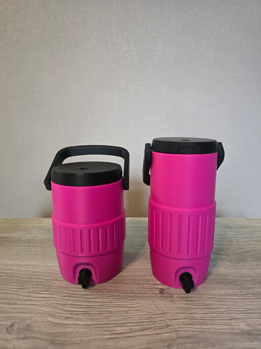 3D printed can cooler colors